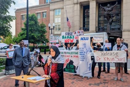 ‘Politički zatvorenik’: SAD zagovaramo mitingu za pritvoreni stipendisti Georgetown