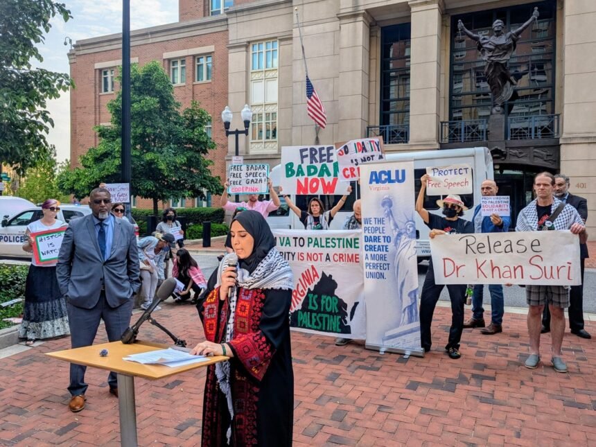 ‘Politički zatvorenik’: SAD zagovaramo mitingu za pritvoreni stipendisti Georgetown
