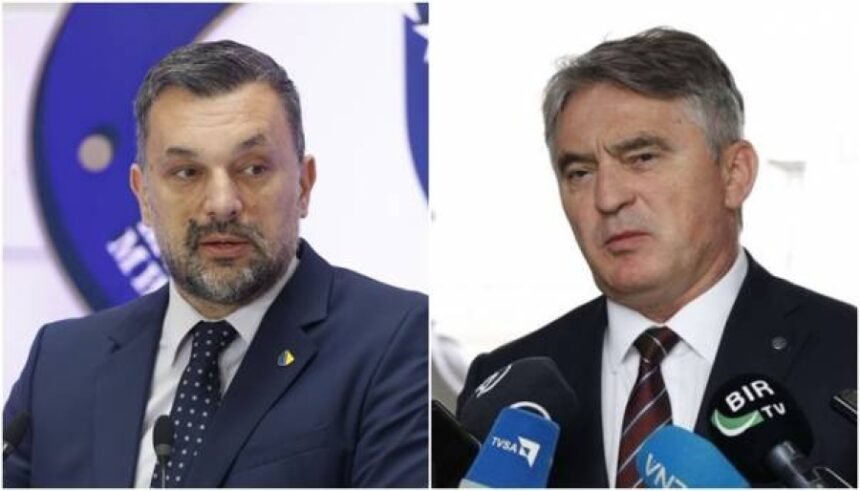 KONAKOVIĆ DF-ovce NAZVAO DILETANTIMA: ‘Da li je Komšić znao da slijedi debakl i je li krio informacije?’