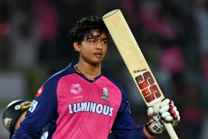 Vaibhav Suryavanshi, 14, hitovi drugi najbrži IPL centar, lopovi T20 zapis