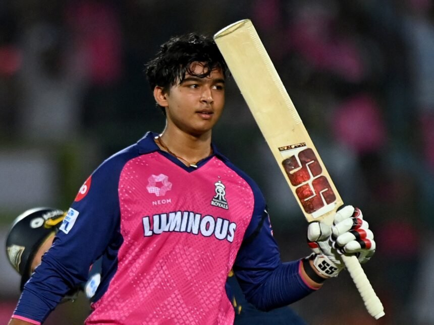 Vaibhav Suryavanshi, 14, hitovi drugi najbrži IPL centar, lopovi T20 zapis