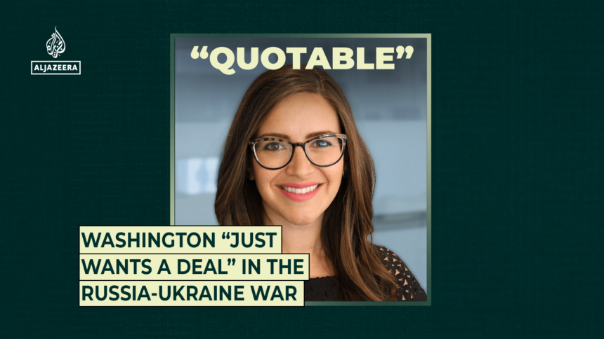 Washington “samo želi dogovor” u ratu u Rusiji-Ukrajini