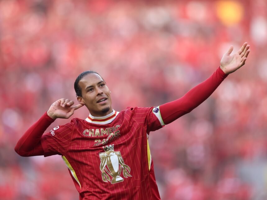 Liverpool ‘istinski zaslužuje’ da budem prvaci premijer lige, kaže van Dijk