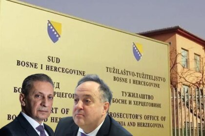 TUŽITELJSTVO BiH: Podignuta optužnica protiv Debevca i Osmice