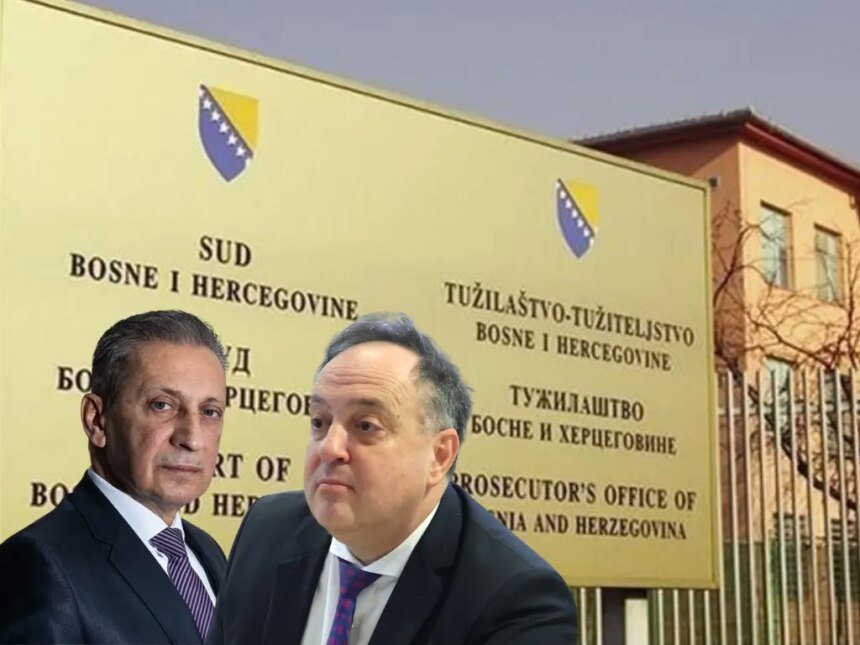 TUŽITELJSTVO BiH: Podignuta optužnica protiv Debevca i Osmice