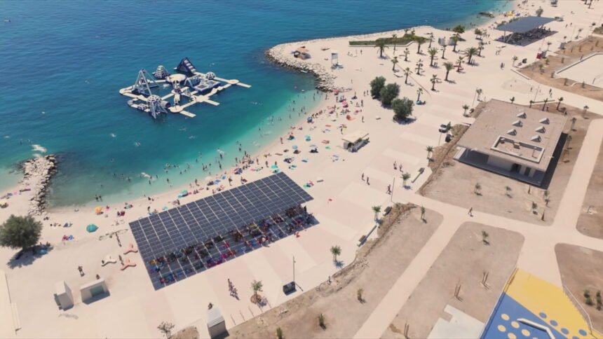 Iako još nije dovršena, već je hit među kupačima: “Umjesto one prašine, ovo je sada fina, urbana plaža”