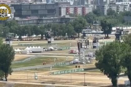 VIDEO Pogledajte kako Hipodrom izgleda iz zraka: MUP je objavio snimku