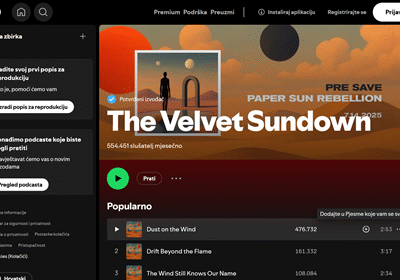 AI bend The Velvet Sundown osvaja Spotify, ali neobično je što imaju status “provjerenog izvođača”