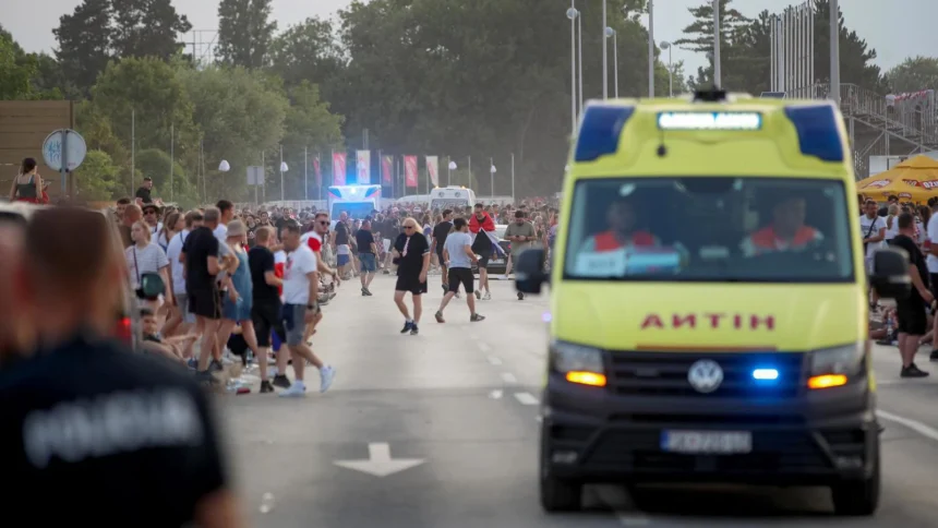 Timovi hitne pomoći imali 133 intervencije na Bundeku i Hipodromu