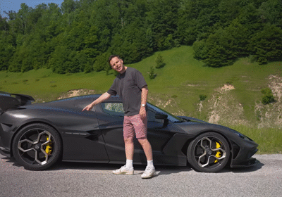 Rimac Nevera R na testu Top Geara