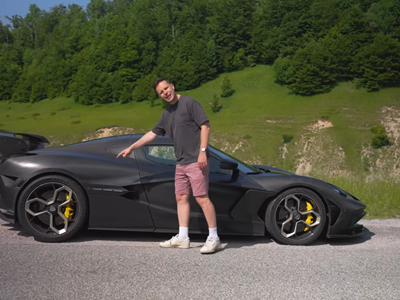 Rimac Nevera R na testu Top Geara
