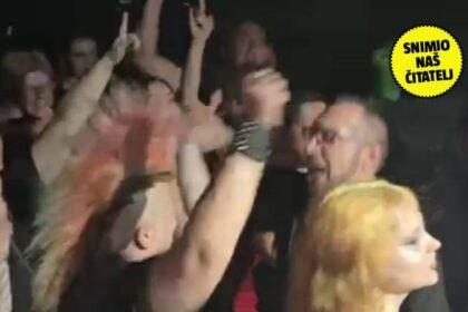 VIDEO Pogledajte kako se Tomašević razbacao na koncertu Mile Kekina: ‘Bili smo mokri’