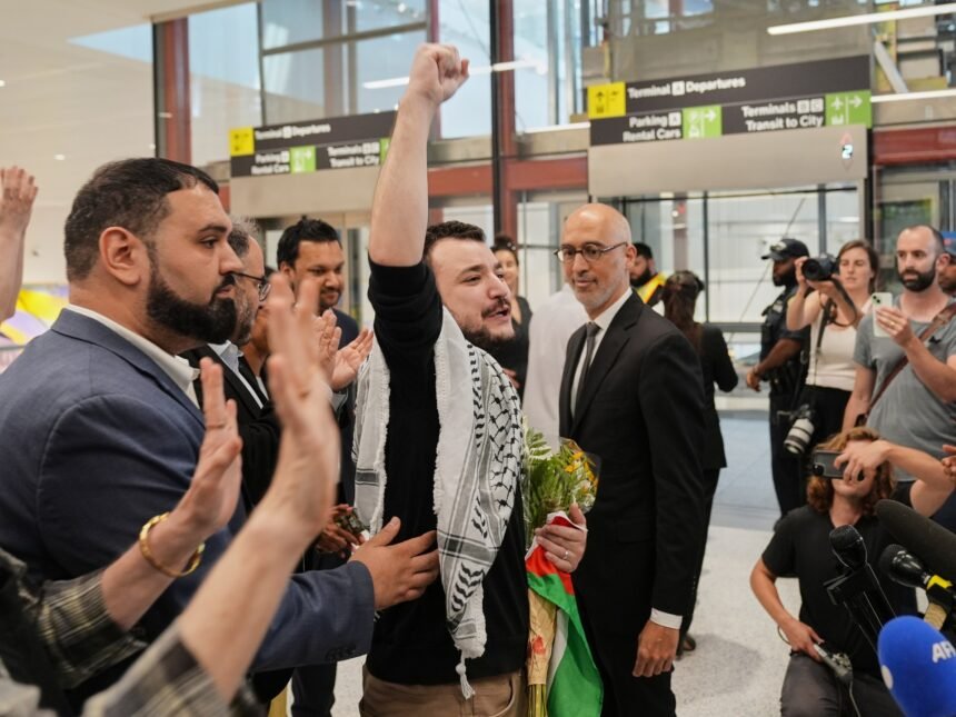 Mahmoud Khalil se zavodi da će nastaviti da “govori za Palestinu” nakon puštanja