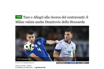 Talijani tvrde da je Demirović na listi želja Milana, objasnili su i zašto