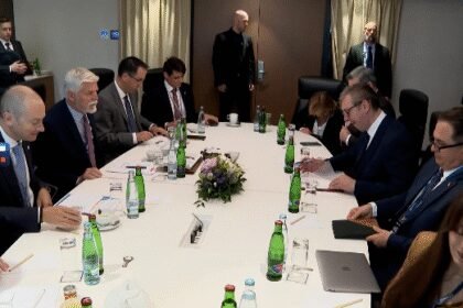 Bilateralni sastanci predsjednika Vučića u Pragu