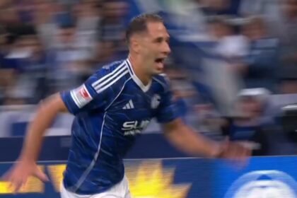 Nikola Katić na debiju postigao gol za Schalke, pa zaradio isključenje