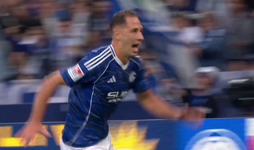 Nikola Katić na debiju postigao gol za Schalke, pa zaradio isključenje