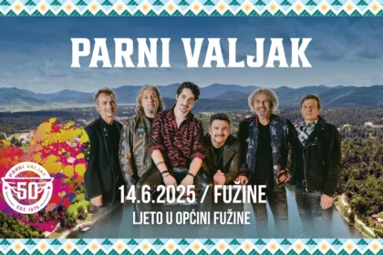 Parni valjak na otvorenju Ljeta u Fužinama