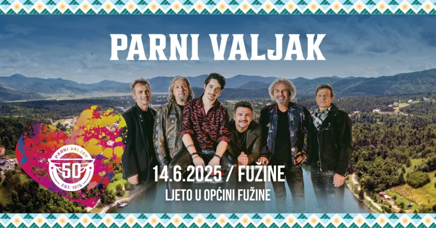 Parni valjak na otvorenju Ljeta u Fužinama