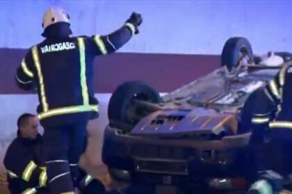 VIDEO Službe vježbale za sezonu! Scenarij: Sudar nekoliko vozila i deseci ozlijeđenih