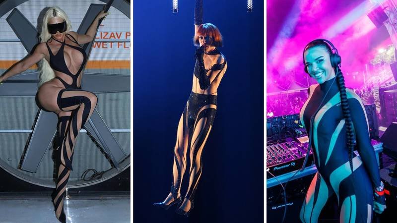 FOTO Maja Šuput, Ivana Knoll, Jelena Karleuša, Nemo… Tko bolje nosi uski crni kombinezon