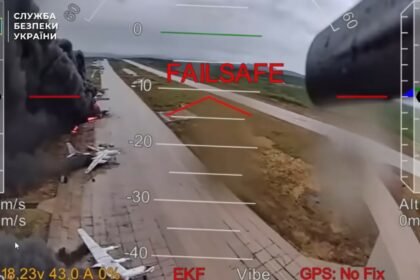 Pet minuta spektakla: Ukrajinska obavještajna služba objavila novi video napada na ruske avione