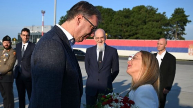 Predsjednik Vučić pozdravio je George Melona u Beogradu: Ova poseta je poruka samopouzdanja i zajednička vizija