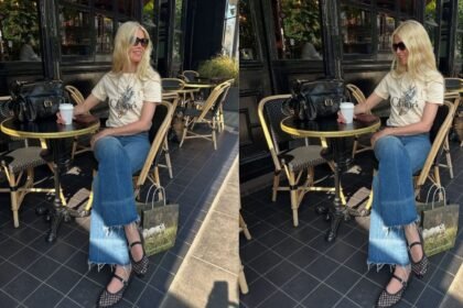Limunska platina plava boja kose je trend kose koji se zatvara Leto 2025!
