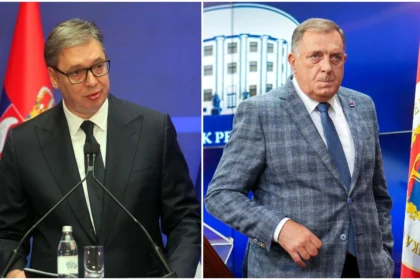 Vučić uz Dodika: Presuda je politička perverzija