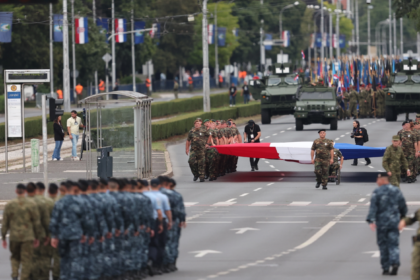 Detalji vojnog mimohoda: Na probi 1500 sudionika i 230 vozila