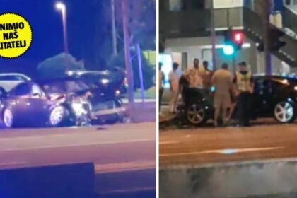 VIDEO Krš i lom u Zagrebu: Četvero ozlijeđenih u sudaru