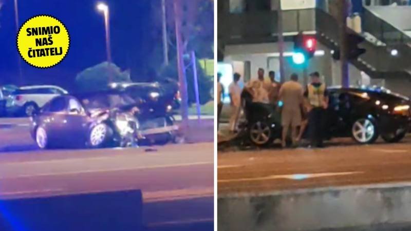 VIDEO Krš i lom u Zagrebu: Četvero ozlijeđenih u sudaru