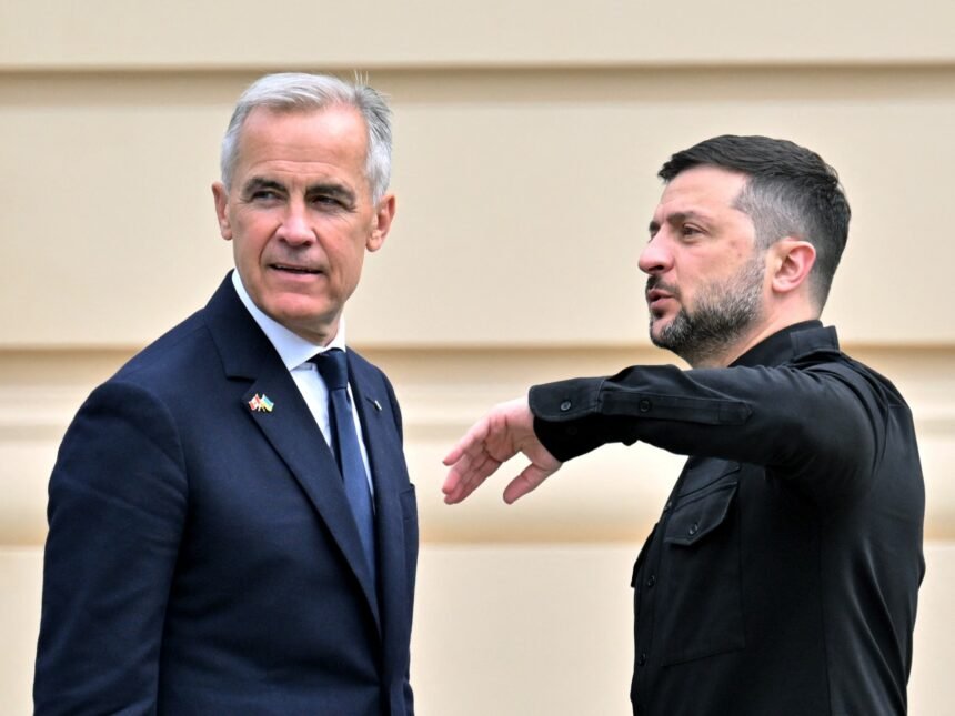 Kanadski Carney susreo se sa Zelenskyyjem, podržava sigurnosne garancije za Ukrajinu