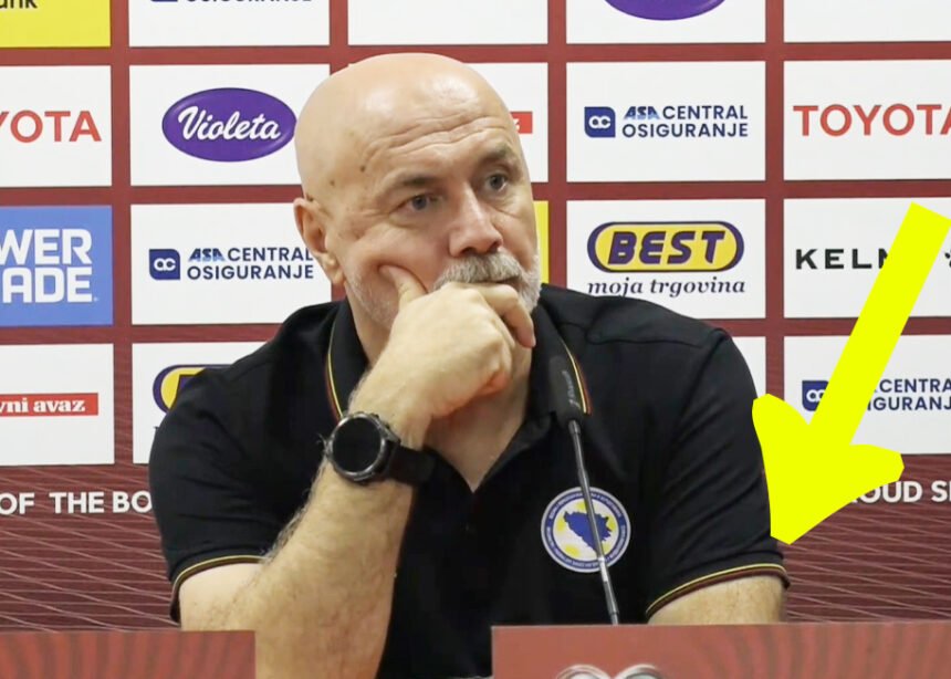 Čiju je majicu nosio Barbarez na press konferenciji?