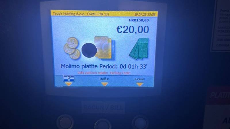Noć u Trogiru skuplja je od vile u Dubaiju: ‘Naplaćeno mi je čak 20 eura za sat i pol parkinga!’