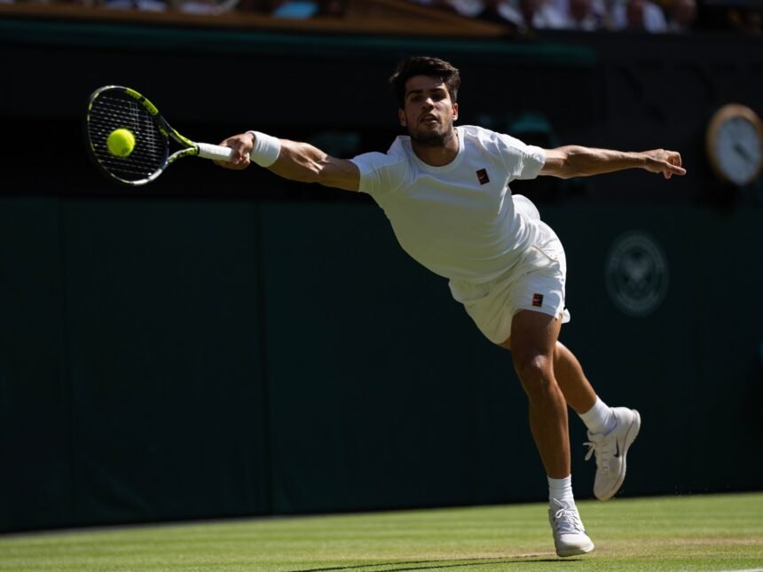 Alcaraz treći put zaredom u finalu Wimbledona