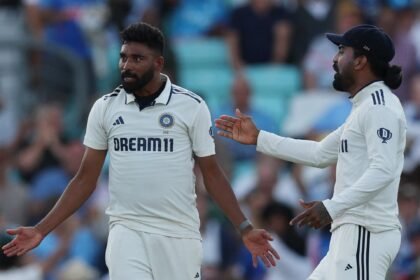 Siraj štrajkovi nakon što Jaiswal pomaže u Indiji postavio Englesku zastrašujuće metu