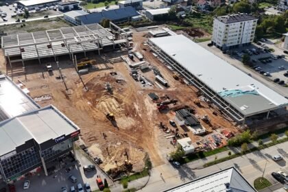 Na ulazu u Sarajevo gradi se ogromni tržni centar, snimili smo kako izgleda