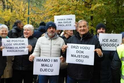 Građani Vogošće na nogama: Prave proteste jer ni ove zime neće imati grijanje?!