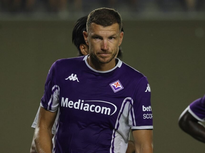 Džeko zaigrao pred kraj utakmice protiv Milana, Fiorentina i dalje bez pobjede u ligi