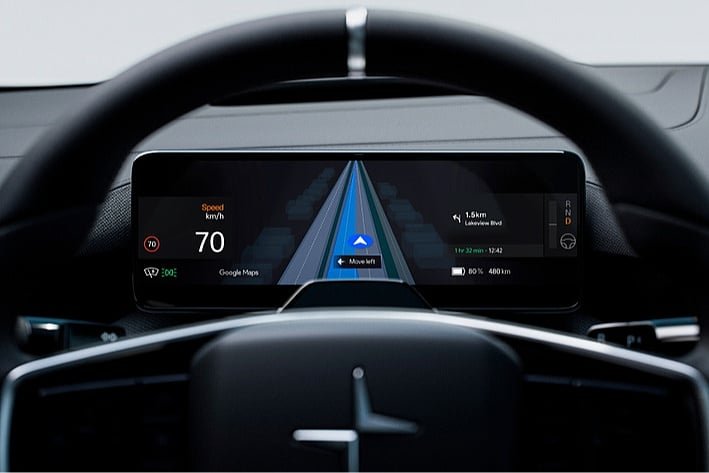 Polestar 4 dobio Google Maps funkciju Live-Lane-Guidance