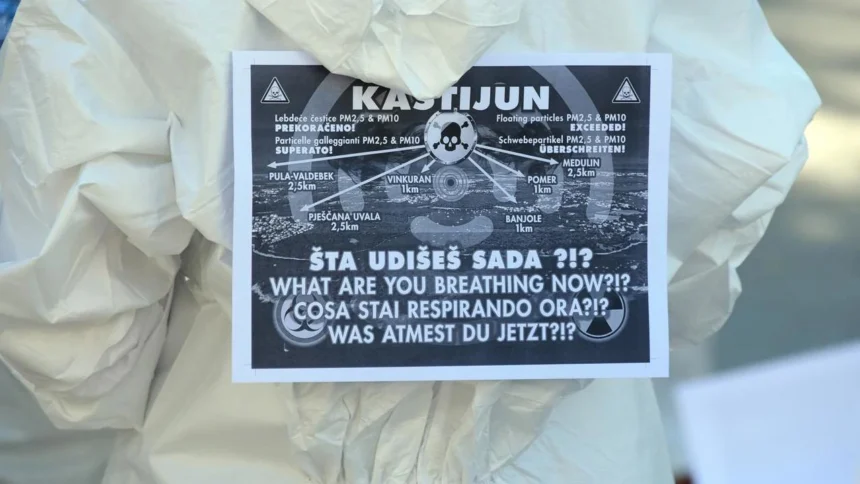 Istrani na nogama: Kaštijun puca po šavovima, traže zatvaranje