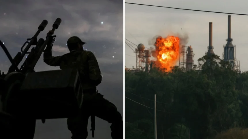 Ukrajinska PZO poboljšala učinak, novi napad na rusku rafineriju