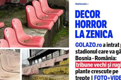 Rumuni ismijali Bilino polje: “Stare i zahrđale tribine, biljke niču na stepenicama”