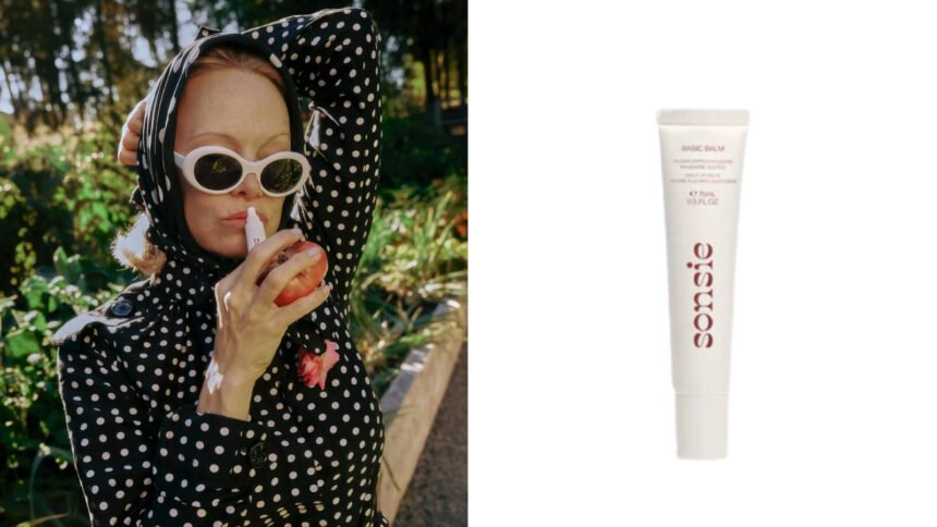 Sonsie Pamela Anderson lansirala je novi osnovni balzam koji miriše na praznike