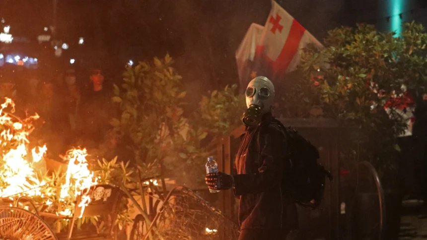 Gruzijska policija sukobila se s prosvjednicima na dan lokalnih izbora