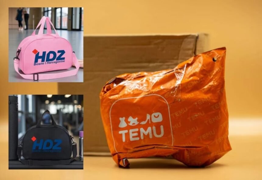 HDZ torbica osvanula na platformi Temu