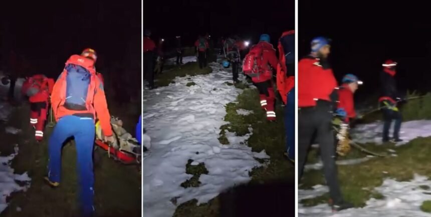 Nadljudska borba na terenu: GSS spasioci već satima pokušavaju izvući tijelo stradalog planinara