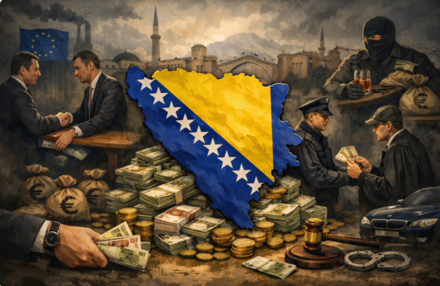 JEDNA SI, JEDINA: BiH – druga najkorumpiranija država u Evropi