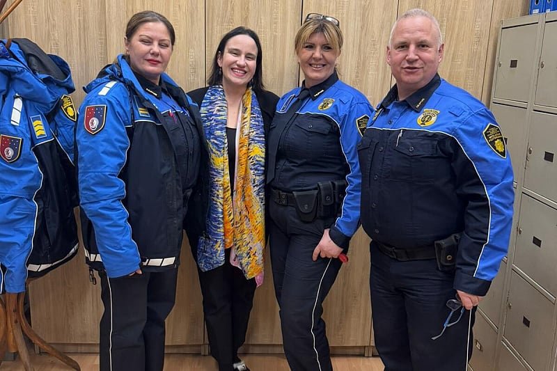 Benjamina Karić obišla dežurne službe na području općine Novo Sarajevo